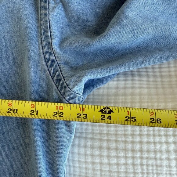 Polo by Ralph Lauren Light Blue Denim Shirt - Picture 7 of 13